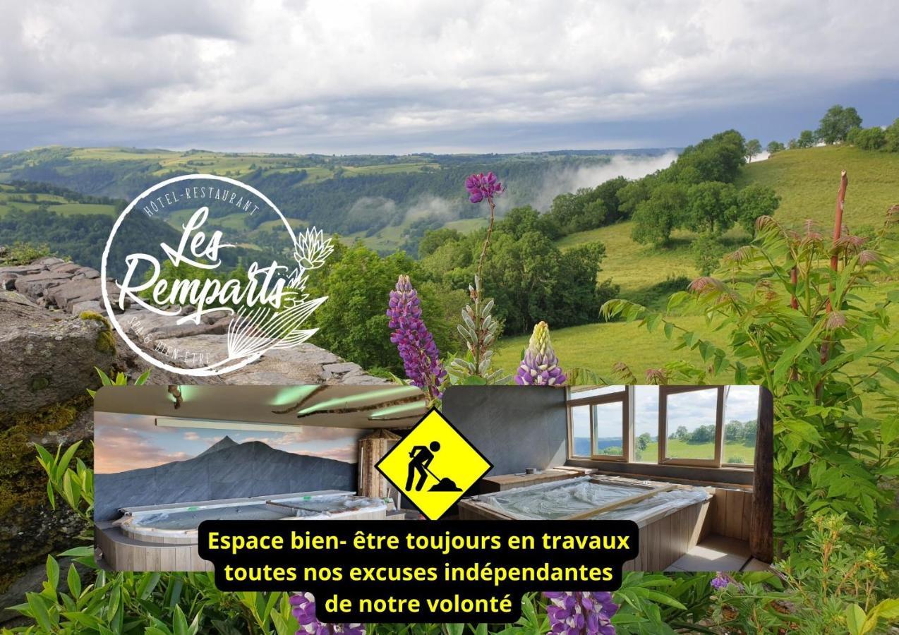Logis Hotel Restaurant & Spa Les Remparts Salers Exteriér fotografie