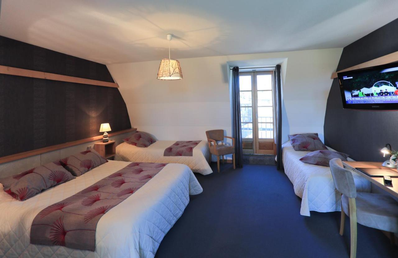Logis Hotel Restaurant & Spa Les Remparts Salers Exteriér fotografie