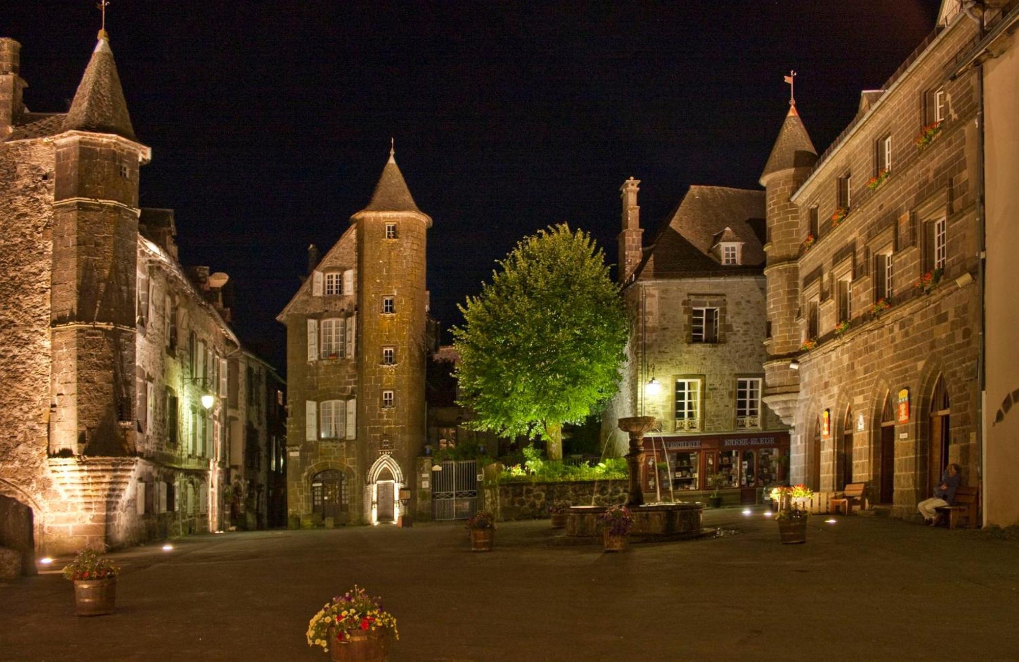 Logis Hotel Restaurant & Spa Les Remparts Salers Exteriér fotografie