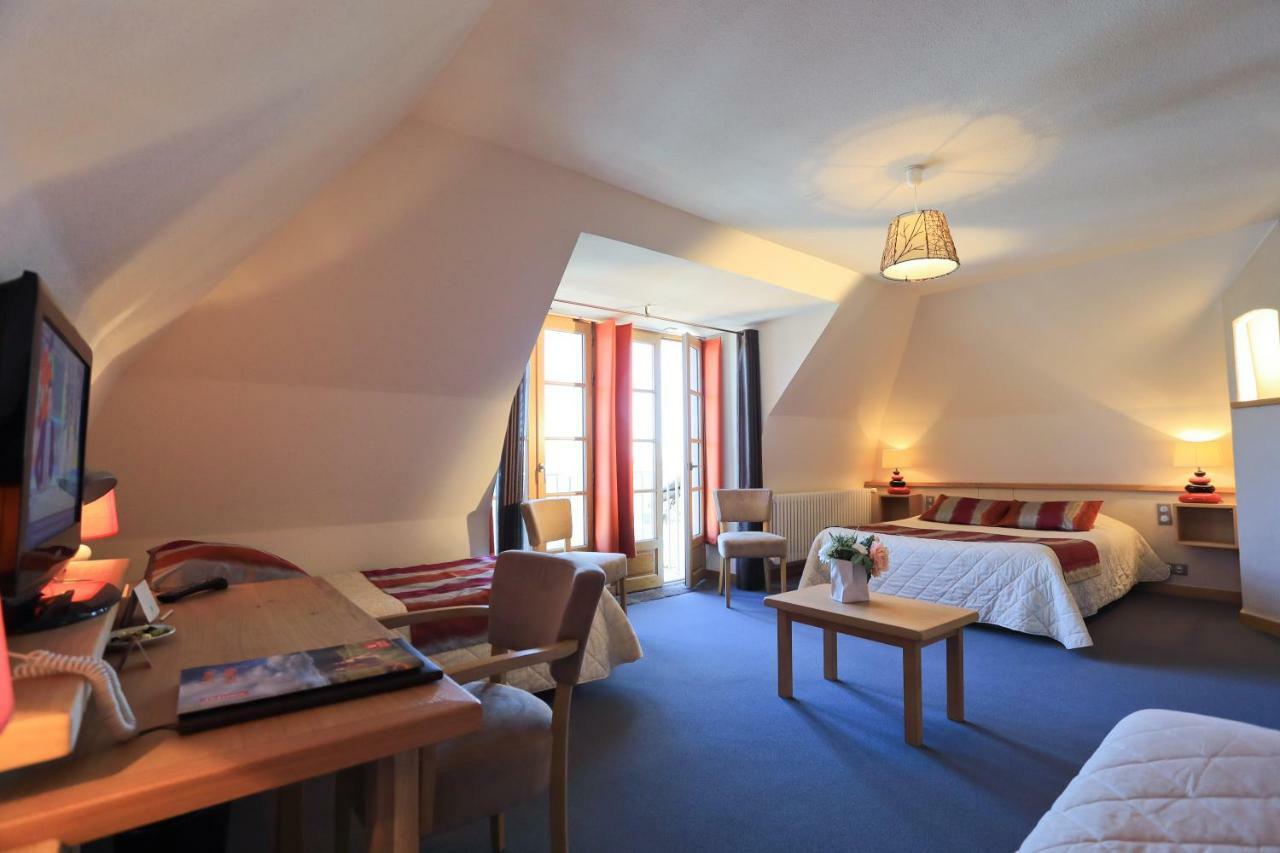 Logis Hotel Restaurant & Spa Les Remparts Salers Exteriér fotografie